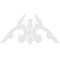 Ekena Millwork Pitch Milton Architectural Grade PVC Gable Pediment, 72"W x 42"H x 1"P (14/12) GPP072X042X100MIL - alternate 3